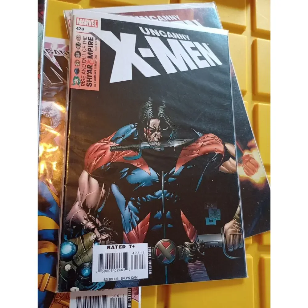 Uncanny X-men 475,476,477, 500 Lot Of 4 2006 Marvel comic lot FN To Vf